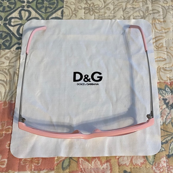 Dolce & Gabbana Pink Rimmed Eyeglasses - Picture 4 of 11